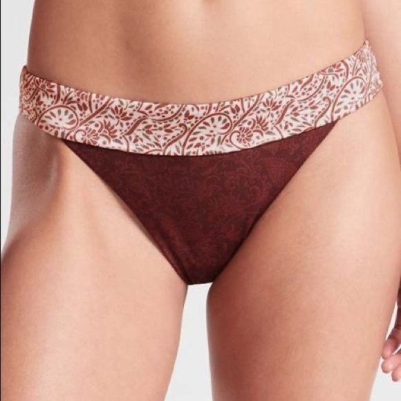 ATHLETA Batik Paisley Bikini Bottoms Size Small - Picture 2 of 6